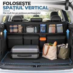 🚗 Organizator Auto Suspendant pentru Portbagaj – Eliberează Podeaua Portbagajului și Păstrează Totul Ordonat! ✨📦