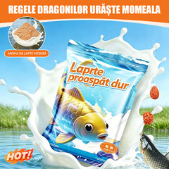 Momeală pentru pești de înaltă tehnologie, proteinele din lapte cu activitate ridicată atrag rapid peștii.