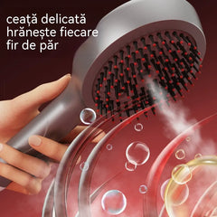 💆‍♀️ Perie de masaj cu spray de îngrijire – relaxează scalpul, potrivită pentru îngrijirea părului acasă și coafare, cu funcție de masaj prin vibrații