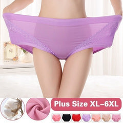 🔥🩲【Set de 6 bucăți】Chiloți cu talie înaltă, antibacterieni, cu efect de modelare a abdomenului
