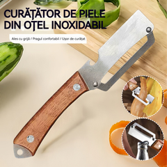 🔥【Cumpără 1, primești 1 gratuit】 Decojitor multifuncțional, funcționează și ca deschizător de sticle