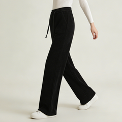 🔥【50% kedvezmény】🔥【M-3XL méretek】【40-110 kg】👖Új női laza szabású, rugalmas nadrág