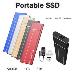 Kisméretű mobil SSD【4TB】