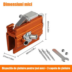 ⚙️ Ascuțitor portabil manual cu manivelă｜Instrument de șlefuire pentru lanțuri
