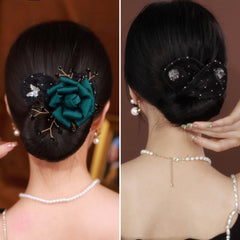 💇‍♀️🌸【Cumpără 1 Primești 1 Gratuit】Accesoriu pentru coc tip bun, ideal pentru cocuri elegante – perfect pentru coafuri rapide, fără efort!