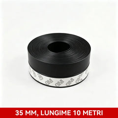 Protecție totală 4-în-1: Lățime de 35mm și lungime de 10 metri pentru o izolare fonică, termică și anti-praf de lungă durată.
