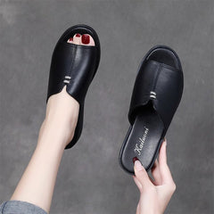 【35-40】Papuci din piele naturală | Confort zilnic fără efort