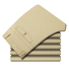 🎁👖 【Cadou: curea de înaltă calitate】 Pantaloni casual moderni, super elastici și confortabili