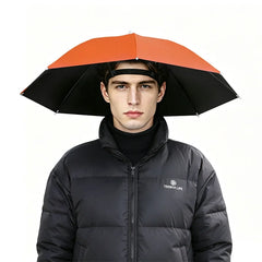 🛍️ Mâini Libere în Aer Liber! Pălărie Umbrelă Portabilă și Antivânt | Strat UV Gros
