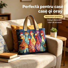 🛍️ Tendințele anului 2026! Genți tote spațioase cu imprimeuri digitale la modă | Rezistente și durabile, disponibile în 8 modele