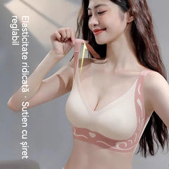 😍【2 buc】Sutien dintr-o singură bucată, fără armătură, pentru femei❤️【37-87 kg】