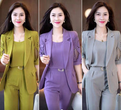 【Jachetă+tricou+pantaloni】 Set Complet din 3 Piese: Jachetă, Tricou și Pantaloni – Stil Casual Versatil și Confortabil