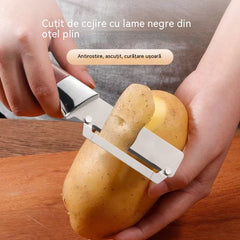 ✅【【Cumpărați 1 obțineți 1 gratuit】】🧅🔪 Curățător de bucătărie multifuncțional: Curățează și feliază! 🔥