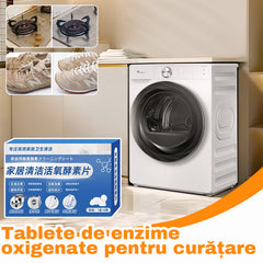 【Set 6 Cutii】Tablete Efervescente cu Oxigen Activ: Curățare Profundă, Degresare și Igienizare Universală