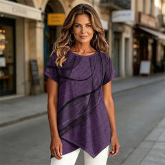 👕 Tricou Premium din Bumbac cu Imprimeu Artizanal – Moale, Respirabil, Efect de Subțiere, 4 Culori, Mărimi S-5XL! 🎨✨
