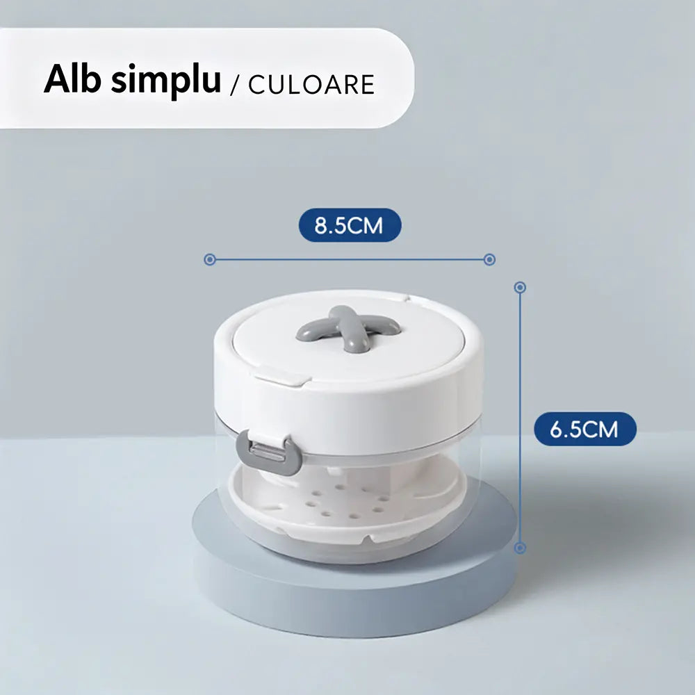 ✨ Cutie Multifuncțională 3-în-1 pentru Aparat Dentar și Retainer – Curățare, Scurgere și Depozitare cu Oglindă Integrată!