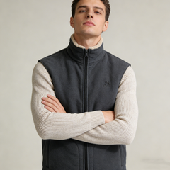 🔥【Korlátozott idejű akció】🧥 Férfi meleg polár mellény – báránygyapjú hatású béléssel (M–5XL)