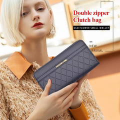 2025-as új, valódi bőrből készült, kézzel készített hosszú női pénztárca