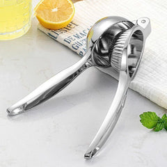 【2 buc】Limba Română: Storcător Manual de Citrice din Inox cu Diametru Mare – Presă Manuală Ergonomică pentru Lămâi și Portocale, Randament Maxim de Stoarcere