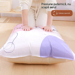 👕📦【cumperi 2, primești 1 gratuit – primești 3 produse】Pungi de compresie vidate pentru pilote și haine sezoniere (nu este nevoie să extrageți aerul)