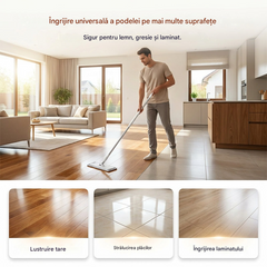 🧹【Nou upgrade!! 210 bucăți】✨ Tablete de curățare antibacteriene și anti-miros | potrivite pentru podele din lemn masiv, pardoseli laminate, gresie și pereți de rulote