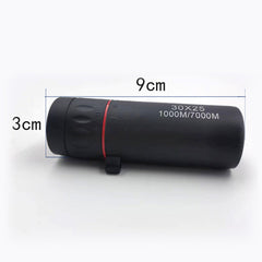 Telescop monocular portabil pentru utilizare în aer liber – 12x50 de înaltă definiție, cu adaptor pentru smartphone, ideal pentru aventuri.