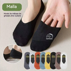 【8 perechi 】🧦Colanți bărbătești din plasă Ice Silk, antiderapanți și cu croi decoltat.