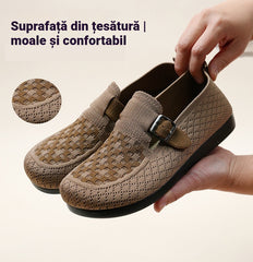 👟 Pantofi casual cu material tricotat (flyknit) și talpă moale