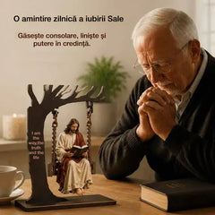 🔥 Cumpără unul și primești unul gratuit 🔥🔥 Ultima zi: reducere 50% - ✝️📚 Ornament suspendat creștin cu Iisus