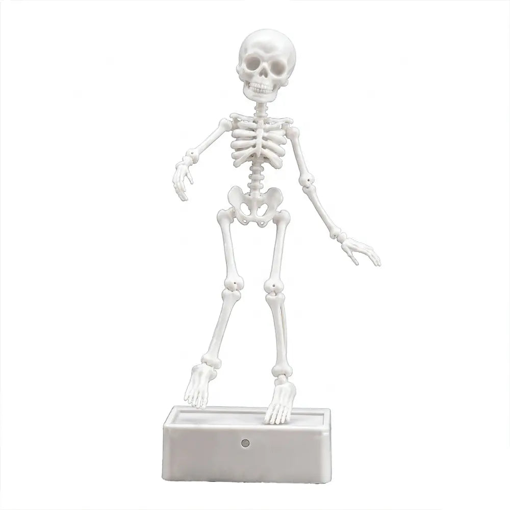 💀 Schelet Dansator cu Bule pentru Acvariu – Decor Dinamic cu Mișcare, Strălucire în Întuneric & Imprimare 3D!