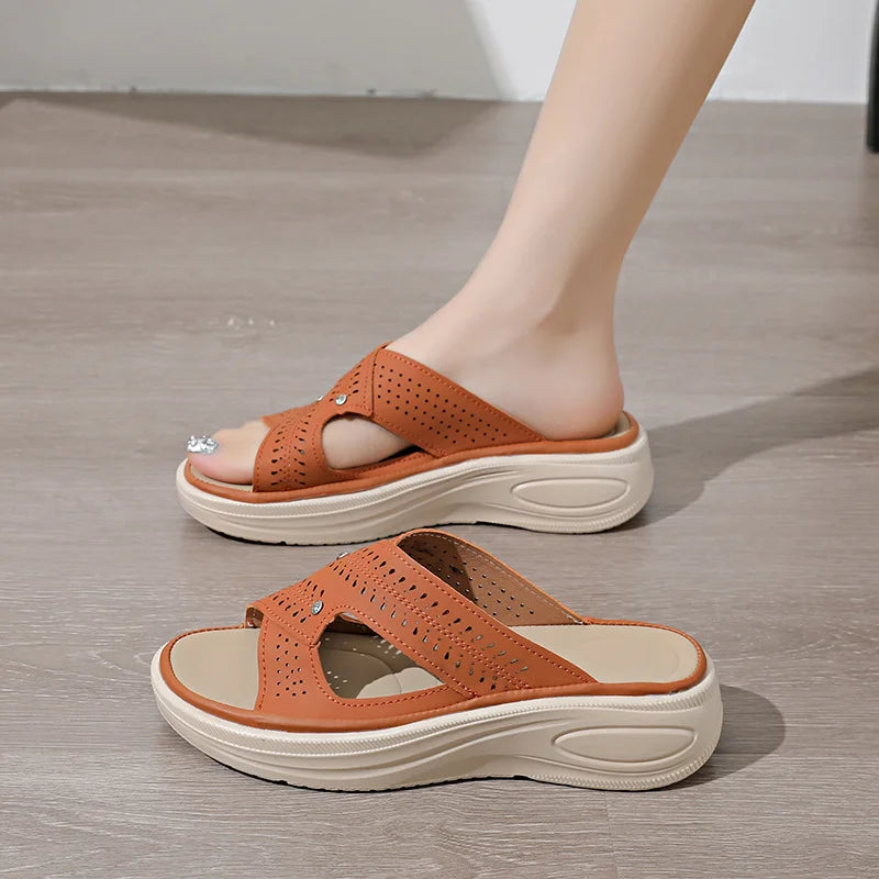 Papuci Premium cu Talpă Moale – Confort Maxim și Susținere pentru Picioare Fără Durere! 👣☁️