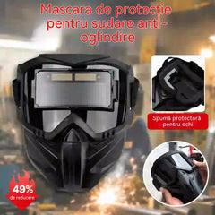 🔥Mască de sudură facială completă cu schimbare automată a luminii