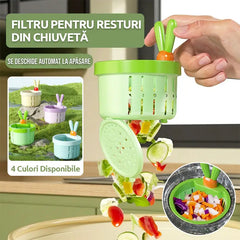 🔥🔥Cumperi 2 și primești încă 2 GRATIS (Set de 4 bucăți)!Design adorabil de iepuraș cu mâner practic: Filtrare rapidă, zero țevi înfundate și o chiuvetă perfect curată dintr-un singur gest.
