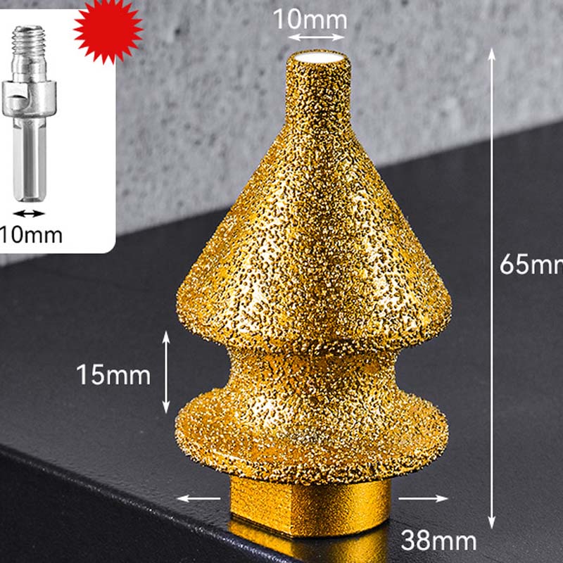 🧰🛠️【38 mm/55 mm】Burghiu diamantat multifuncțional pentru șanfrenare