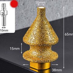 🧰🛠️【38 mm/55 mm】Burghiu diamantat multifuncțional pentru șanfrenare