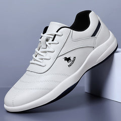 👞✨ 【Calitate premium】 Pantofi sport din piele pentru bărbați – respirabili, confortabili și moderni