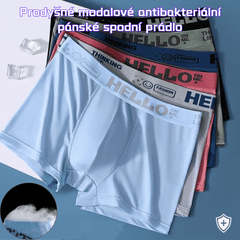 🔥【Cumpără 3, primești 3 gratis】🧊Chiloți boxer antibacterieni, convexi, din plasă, în formă de U, pentru bărbați, mărime mare⏰ Ultima zi reducere de 49%