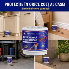 【2 buc】Cutie Magică Anti-Gândaci cu Extrase Botanice – Repelent Ecologic Fără Substanțe Toxice pentru Casă și Restaurente, Eficiență de Lungă Durată
