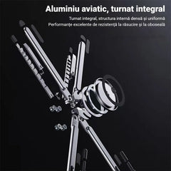📱 Suport Universal Premium: Pliabil, Ultra-Stabil și cu Magnet Puternic – Pentru Birou, Bucătărie, Mașină sau Avion! 💻🔥