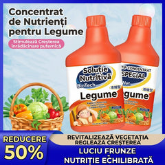 🍅🥒Soluție nutritivă specializată pentru fructe și legume — Promovează creșterea, înrădăcinarea și răsadurile viguroase