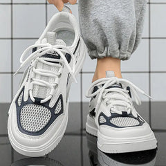 👟 Pantofi casual tip sneakers de vară, confortabili, cu design perforat și plasă respirabilă