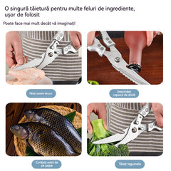 🔥【Cumpărați 1 obțineți 1 gratuit】Foarfece multifuncționale din oțel inoxidabil pentru oase de pui