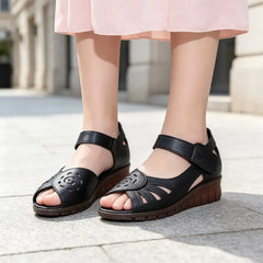 🔥【35-41】Stil nou pentru vară, sandale confortabile de damă din piele naturală cu talpă moale