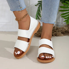 Sandale 2-în-1 „Roman Beach” cu Talpă Moale – Se transformă instant din sandale elegante în papuci lejeri, valabile până la mărimea 43!