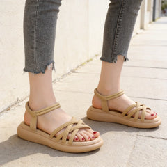 Colecția de Vară 2026 ✨ Sandale Romane cu Platformă Sport 👡 Ultra-Comode pentru Plimbări și Vacanțe!
