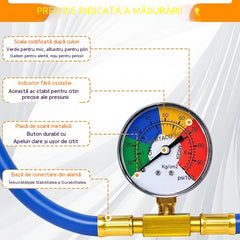 Furtun de testare și reîncărcare a agentului frigorific R134A pentru sistemele de aer condiționat auto / furtun de încărcare cu fluor