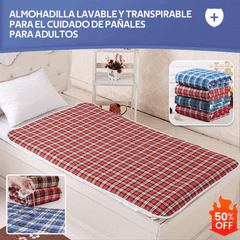 🤩🛌Tampă de îngrijire a scutecelor pentru adulți, lavabilă, respirabilă