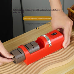 ⏳ Reducere de 40%! 🔪 Ascuțitor automat pentru cuțite de bucătărie ✨