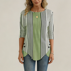 ✨🔥【S–5XL】Új 2026-os női csíkos mintás ing – laza szabás, divatos és kényelmes