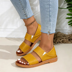 Sandale 2-în-1 „Roman Beach” cu Talpă Moale – Se transformă instant din sandale elegante în papuci lejeri, valabile până la mărimea 43!